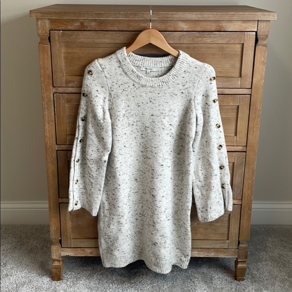 Madewell Donegal Sweater Dress, size XS